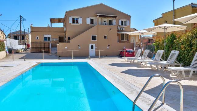 פראמה Spiridoula'S Apartments Corfu מראה חיצוני תמונה